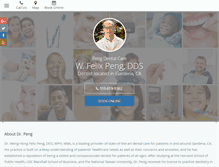 Tablet Screenshot of drpengdds.com